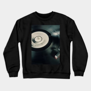 Spinning Record Crewneck Sweatshirt